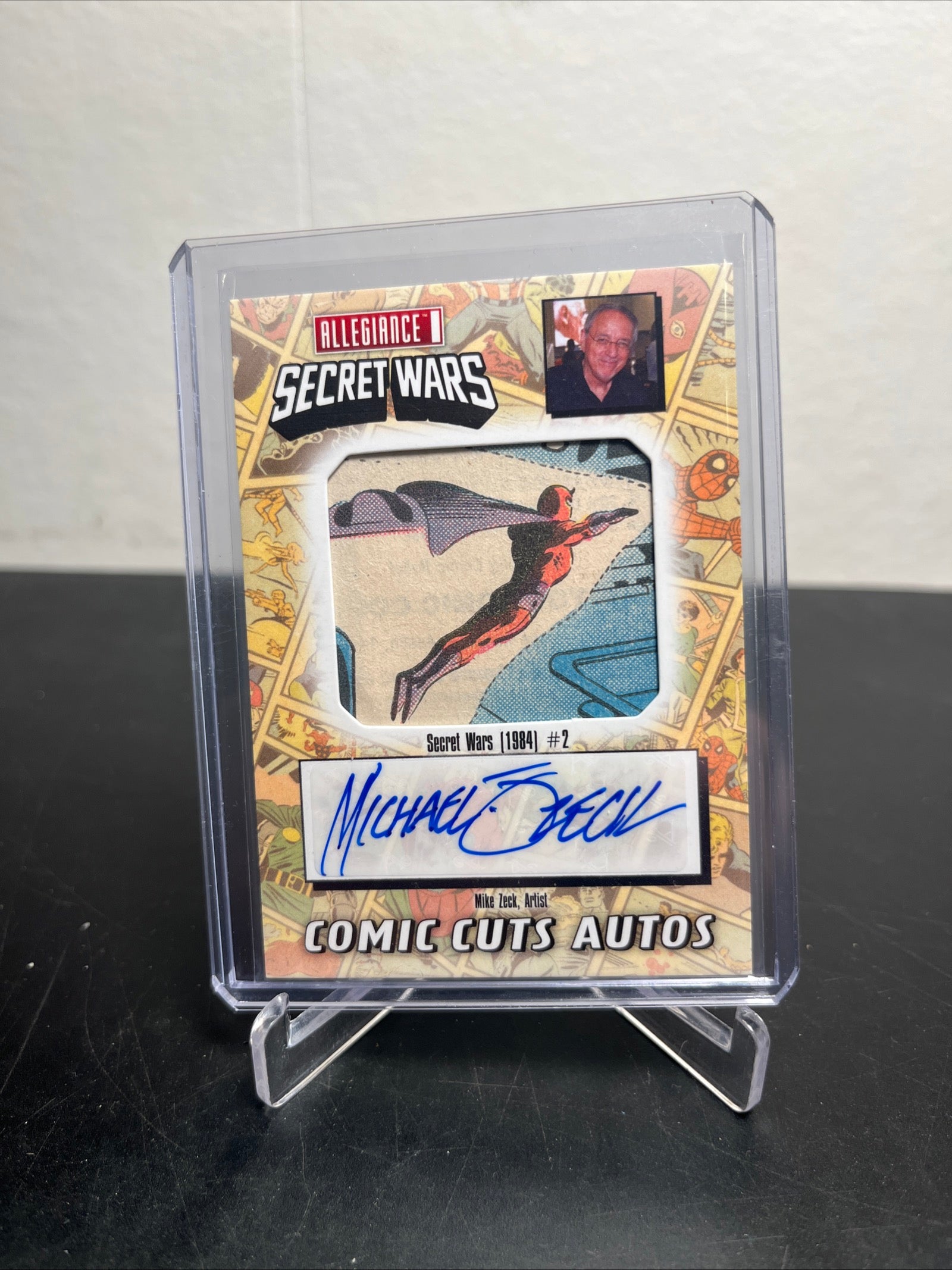 Secret Wars- Comic Cuts - Auto by artist