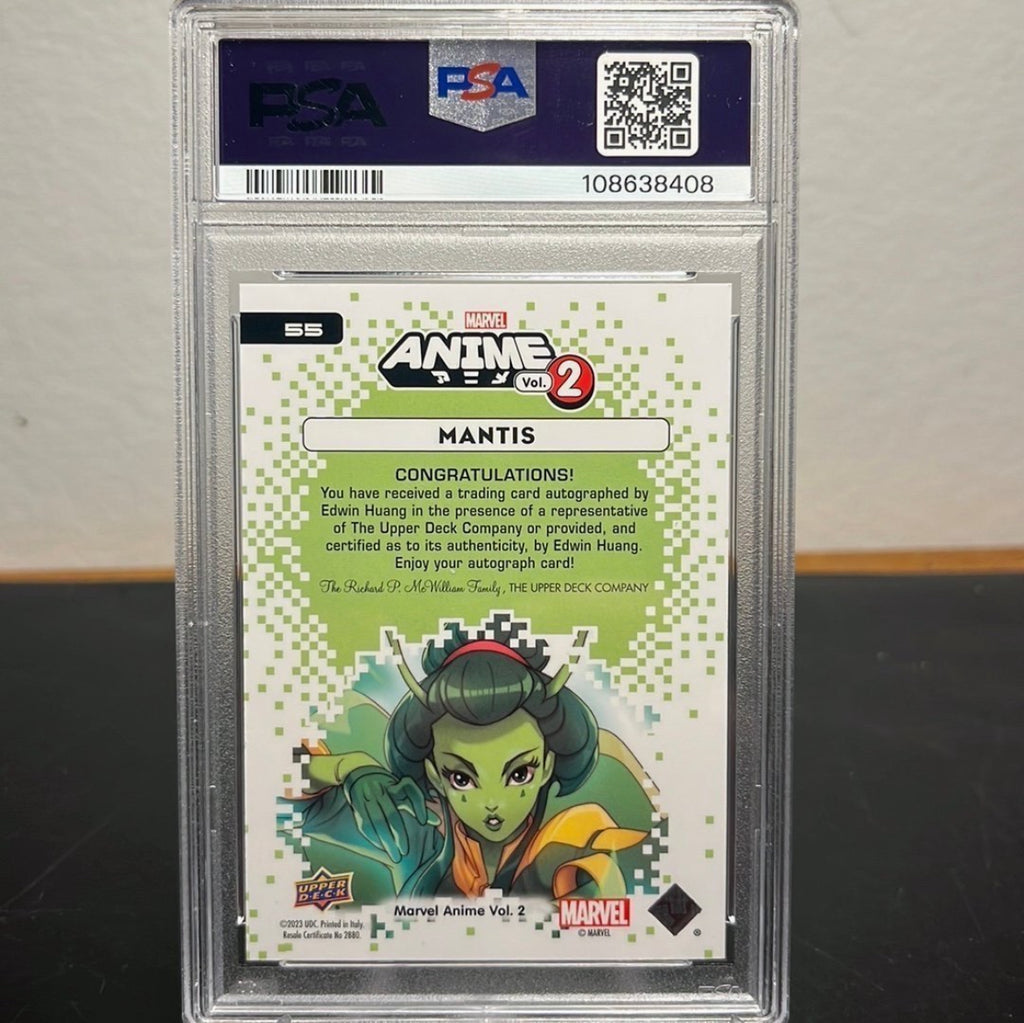Mantis - Marvel - Artist Auto - PSA 9